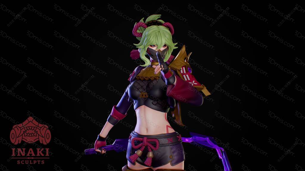 Inaki Sculpts 原神 久岐忍