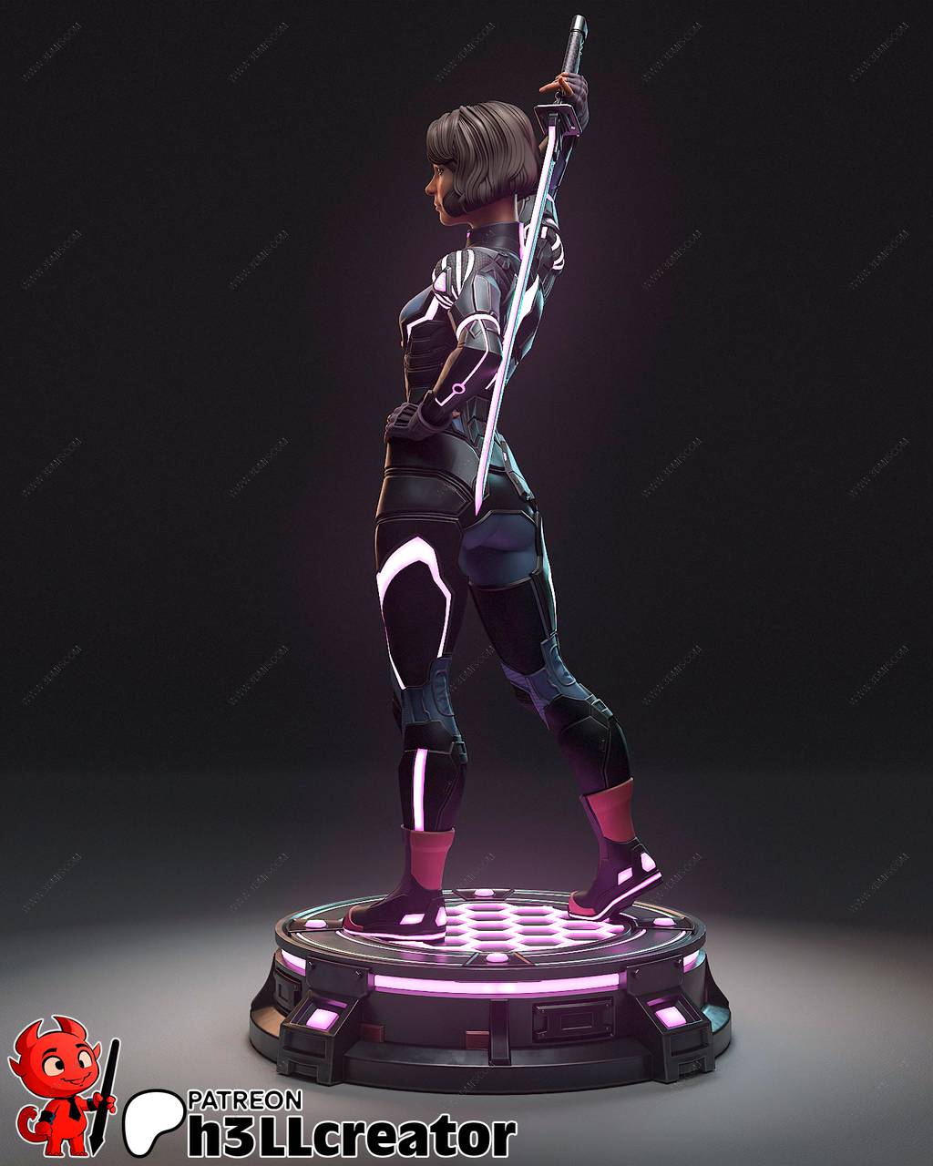 P站图纸印象馆 H3LL 双影奇境 美绪 H3LL 双影奇境 美绪