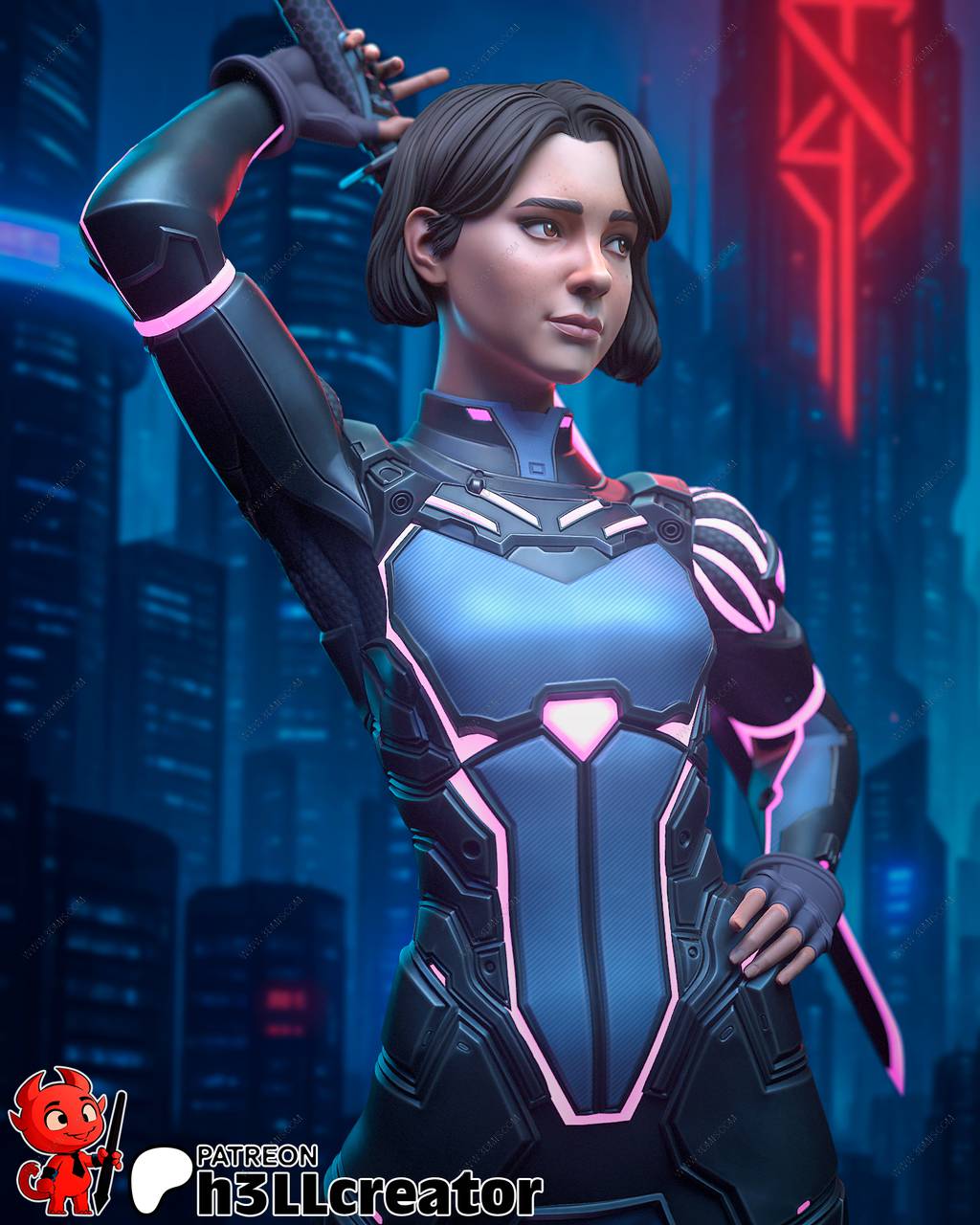 P站图纸印象馆 H3LL 双影奇境 美绪 H3LL 双影奇境 美绪