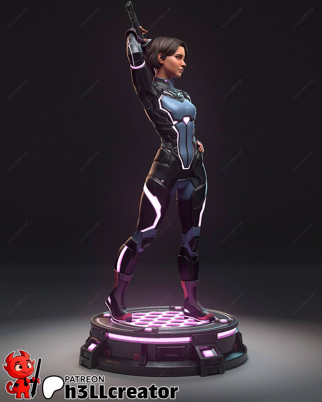 P站图纸印象馆 H3LL 双影奇境 美绪 H3LL 双影奇境 美绪