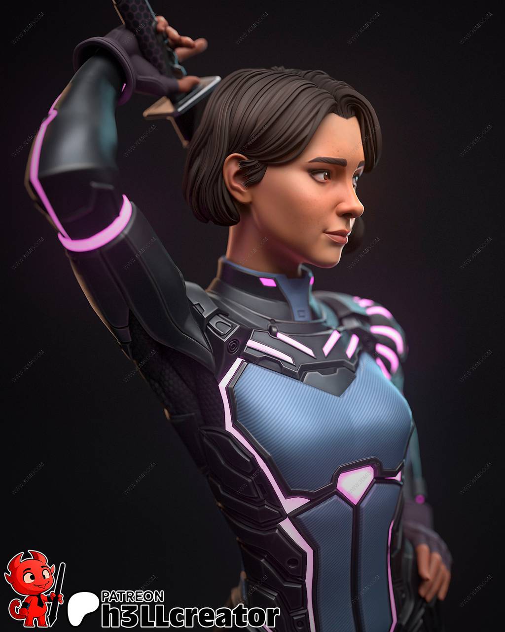 P站图纸印象馆 H3LL 双影奇境 美绪 H3LL 双影奇境 美绪