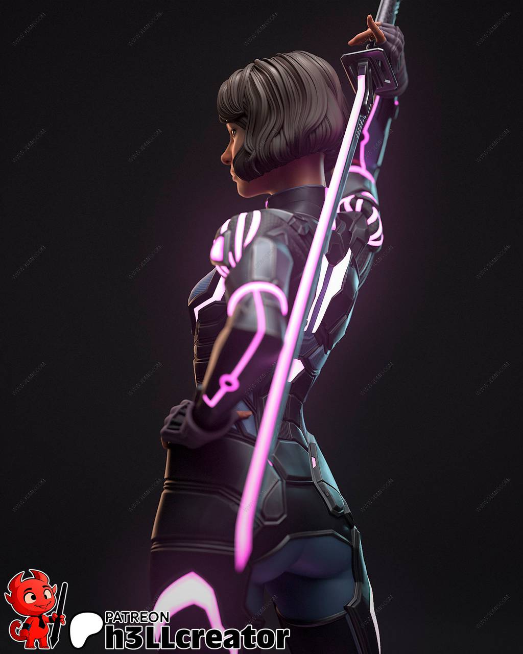 P站图纸印象馆 H3LL 双影奇境 美绪 H3LL 双影奇境 美绪