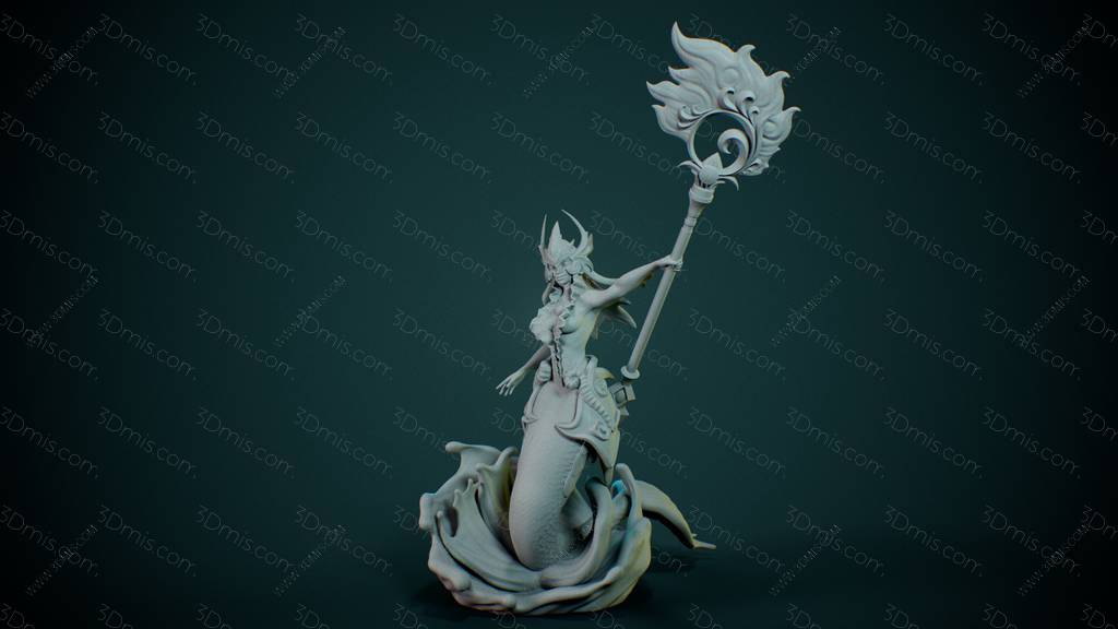 Inaki Sculpts 英雄联盟 人鱼娜美