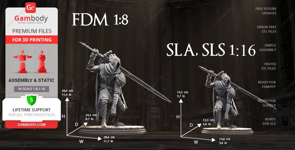 P站图纸印象馆 Gambody 黑暗之魂 亚尔特留斯 Gambody 黑暗之魂 亚尔特留斯