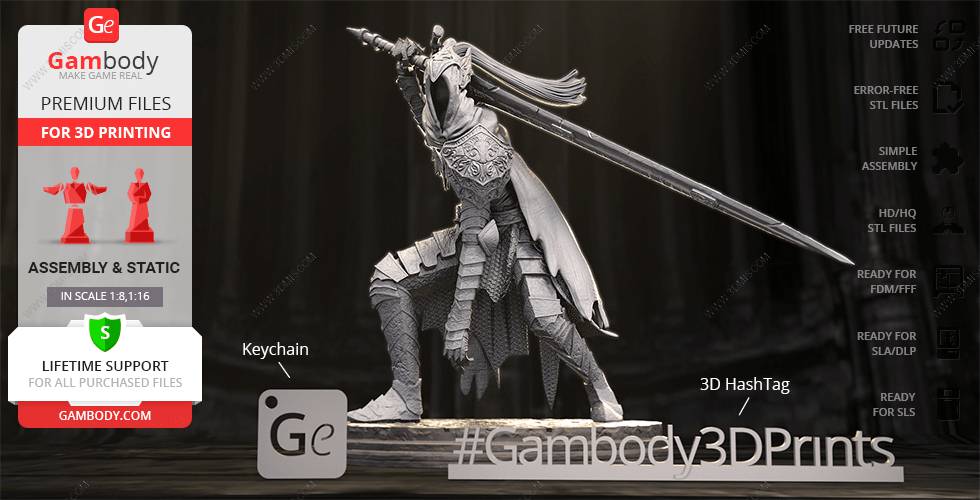 P站图纸印象馆 Gambody 黑暗之魂 亚尔特留斯 Gambody 黑暗之魂 亚尔特留斯