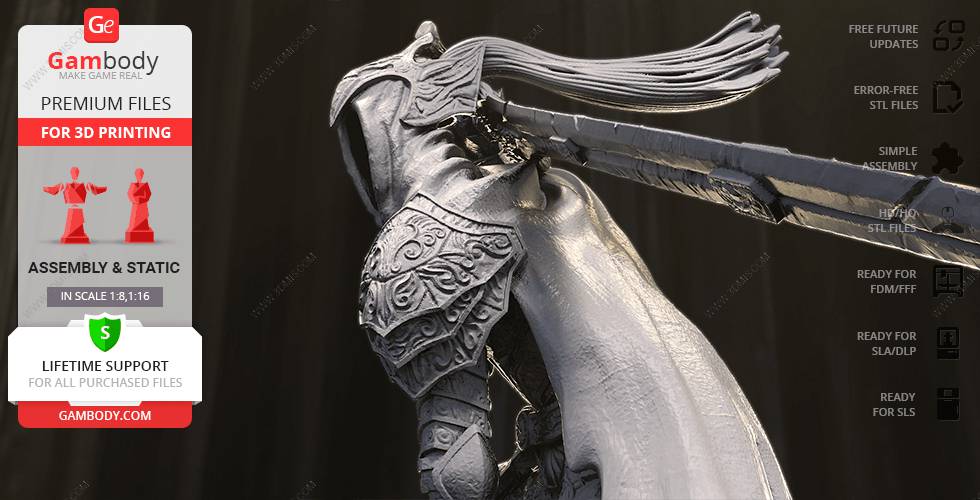 P站图纸印象馆 Gambody 黑暗之魂 亚尔特留斯 Gambody 黑暗之魂 亚尔特留斯