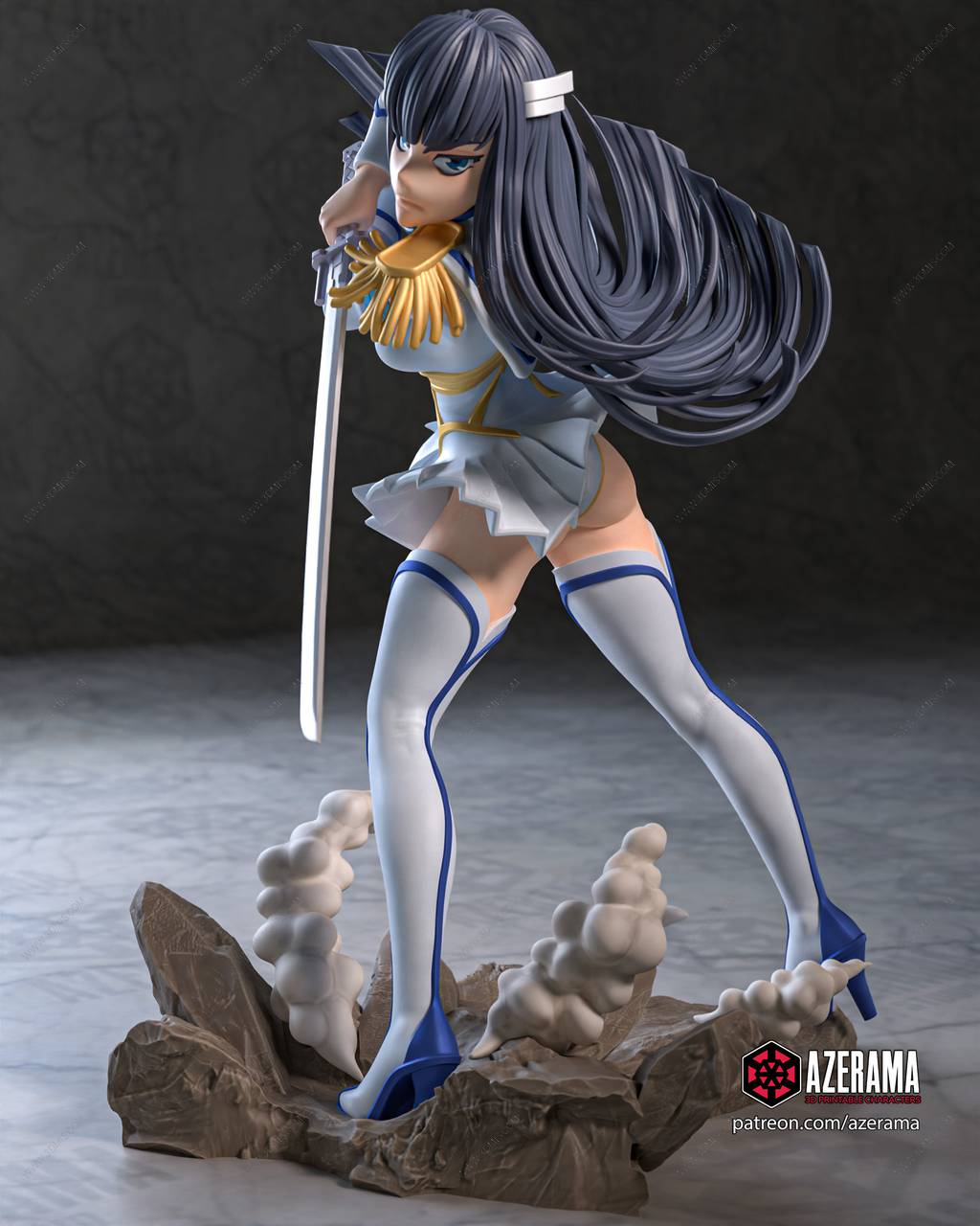 P站图纸印象馆 Azerama 斩服少女 缠流子和鬼龙院皐月 Azerama 斩服少女 缠流子和鬼龙院皐月