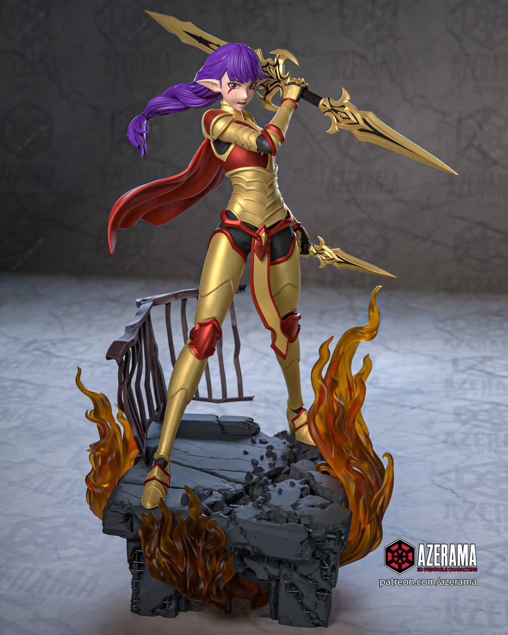 P站图纸印象馆 Azerama 我独自升级 艾希尔·拉迪勒 Azerama 我独自升级 艾希尔·拉迪勒