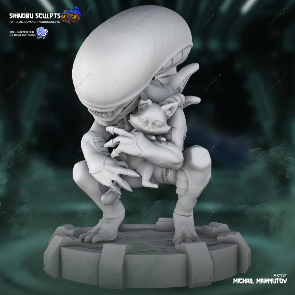 P站图纸印象馆 Shinobu Sculpts 异形 Shinobu Sculpts 异形