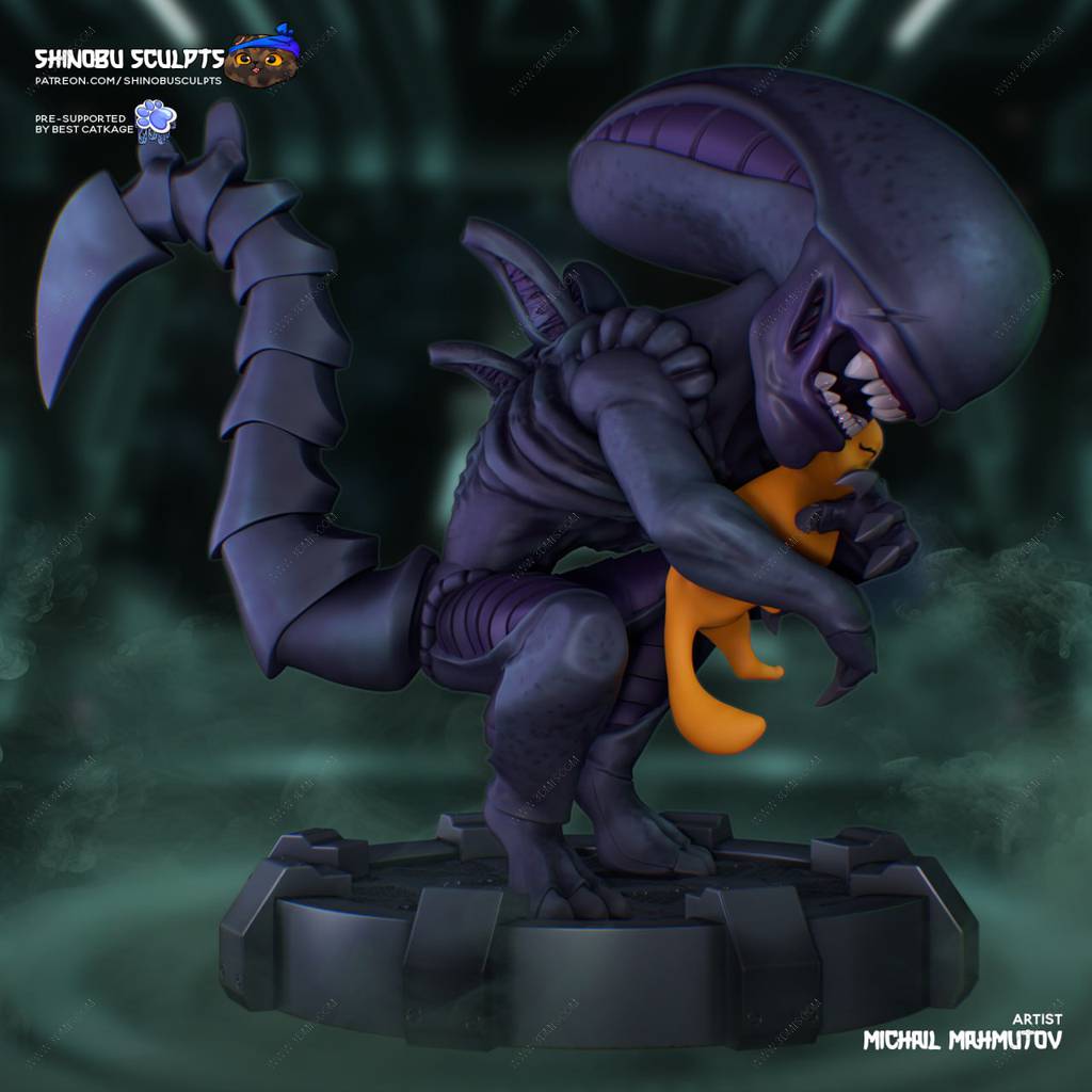 P站图纸印象馆 Shinobu Sculpts 异形 Shinobu Sculpts 异形