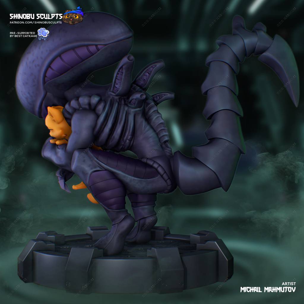 P站图纸印象馆 Shinobu Sculpts 异形 Shinobu Sculpts 异形