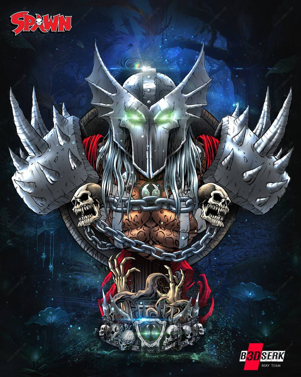 P站图纸印象馆 B3DSERK 黑暗世纪 再生侠 B3DSERK 黑暗世纪 再生侠