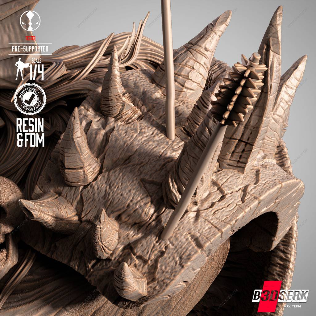 P站图纸印象馆 B3DSERK 黑暗世纪 再生侠 B3DSERK 黑暗世纪 再生侠