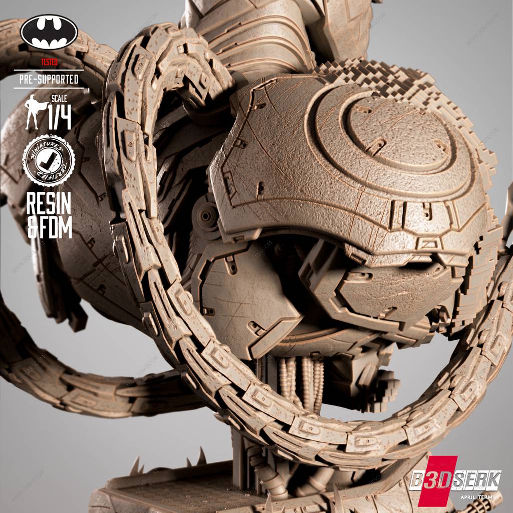 P站图纸印象馆 B3DSERK DC漫画 杀戮机器 B3DSERK DC漫画 杀戮机器