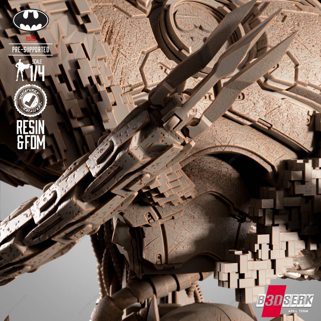 P站图纸印象馆 B3DSERK DC漫画 杀戮机器 B3DSERK DC漫画 杀戮机器