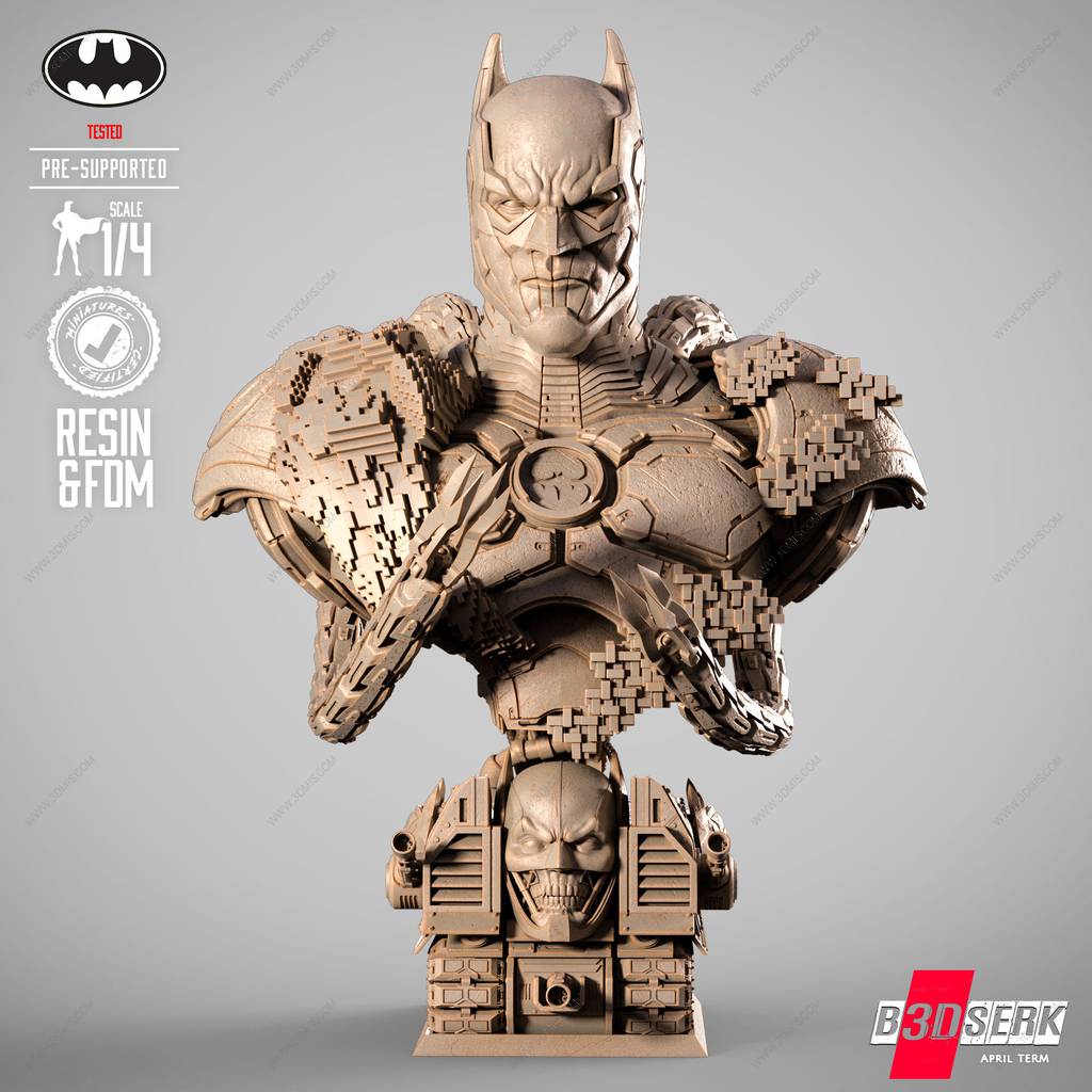 P站图纸印象馆 B3DSERK DC漫画 杀戮机器 B3DSERK DC漫画 杀戮机器