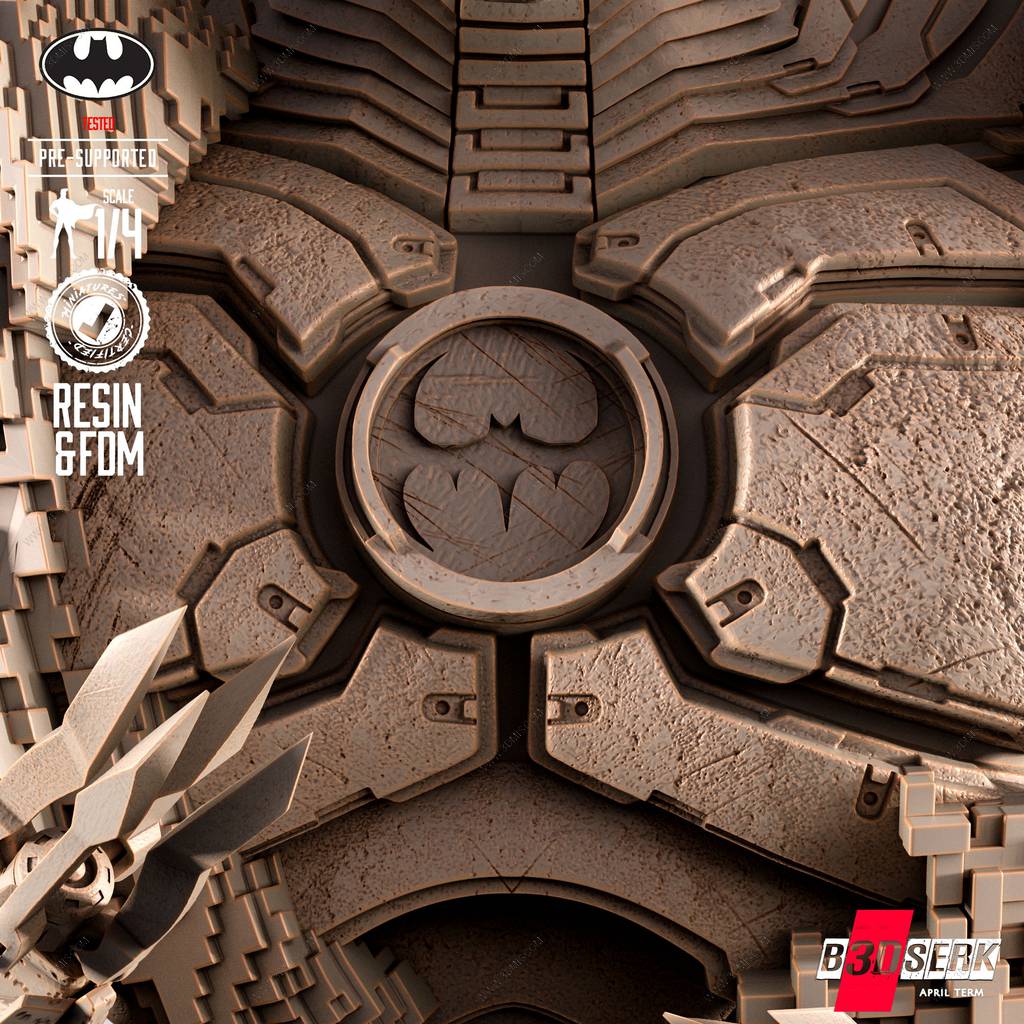 P站图纸印象馆 B3DSERK DC漫画 杀戮机器 B3DSERK DC漫画 杀戮机器