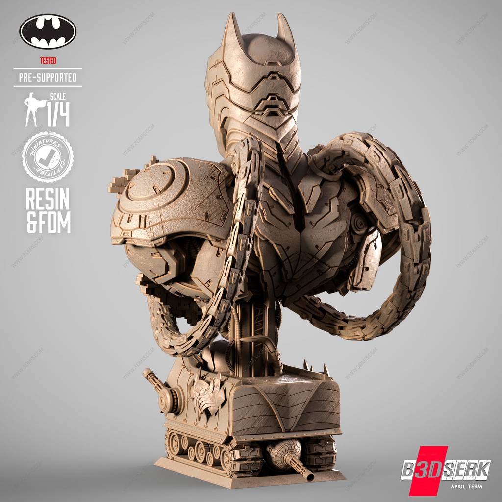 P站图纸印象馆 B3DSERK DC漫画 杀戮机器 B3DSERK DC漫画 杀戮机器