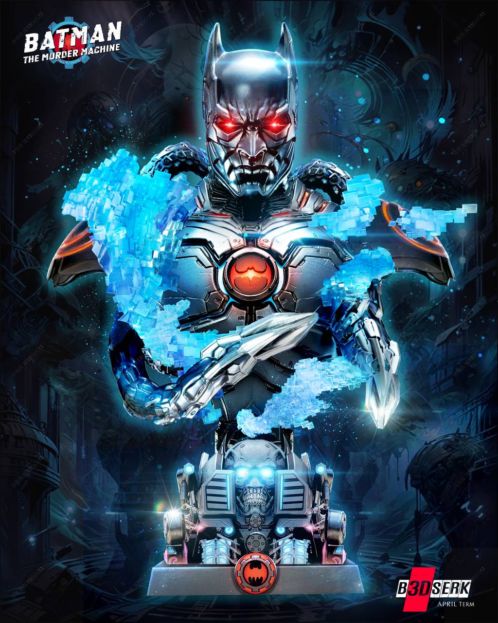 P站图纸印象馆 B3DSERK DC漫画 杀戮机器 B3DSERK DC漫画 杀戮机器