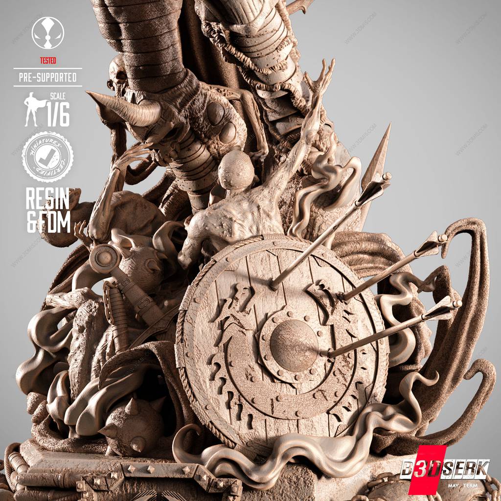 P站图纸印象馆 B3DSERK 黑暗世纪 再生侠 B3DSERK 黑暗世纪 再生侠