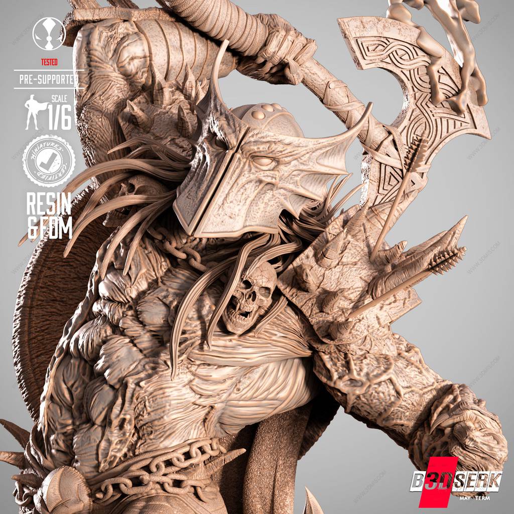 P站图纸印象馆 B3DSERK 黑暗世纪 再生侠 B3DSERK 黑暗世纪 再生侠