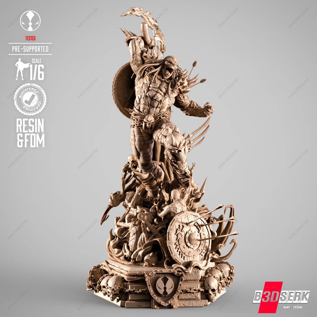 P站图纸印象馆 B3DSERK 黑暗世纪 再生侠 B3DSERK 黑暗世纪 再生侠