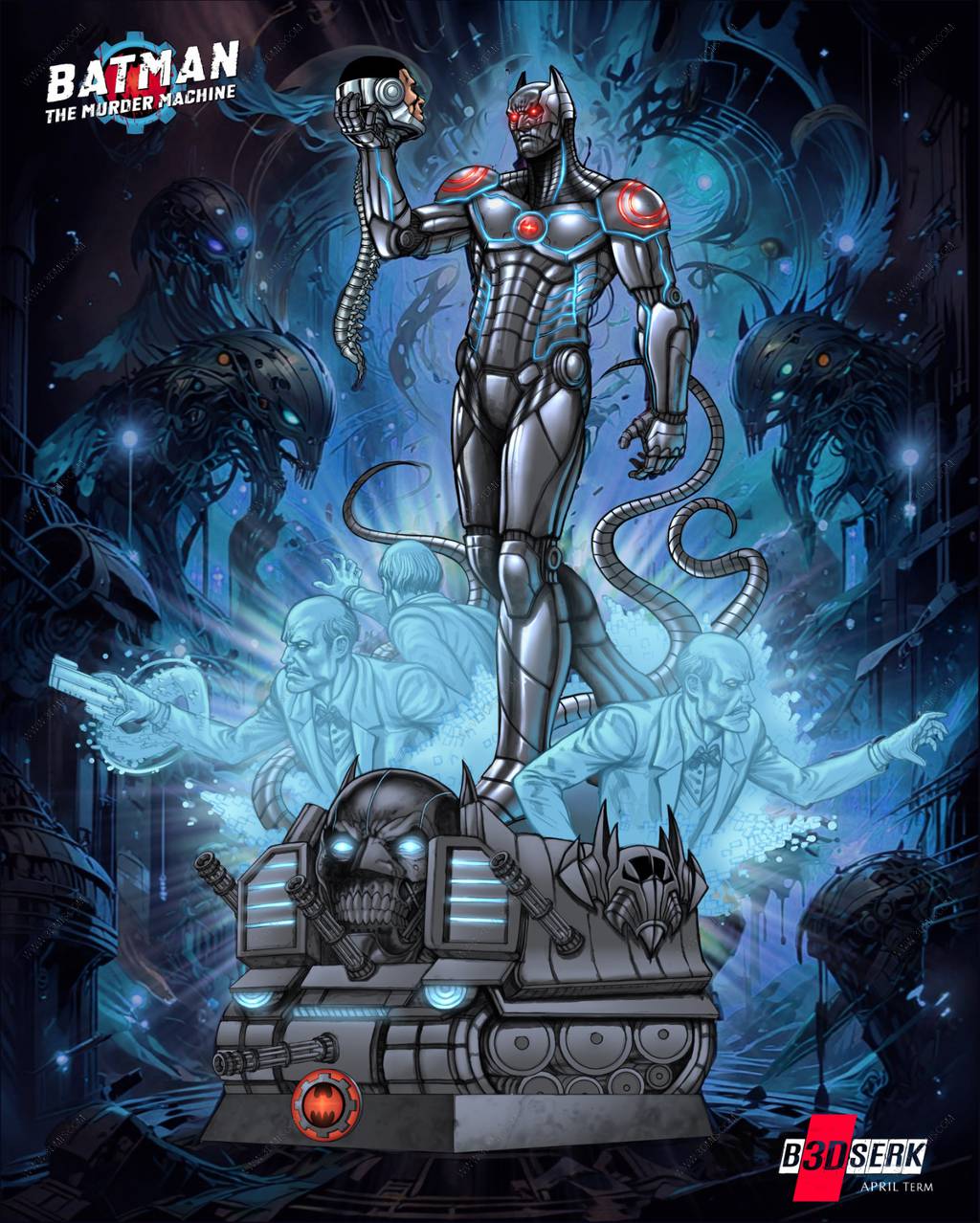 P站图纸印象馆 B3DSERK DC漫画 杀戮机器 B3DSERK DC漫画 杀戮机器