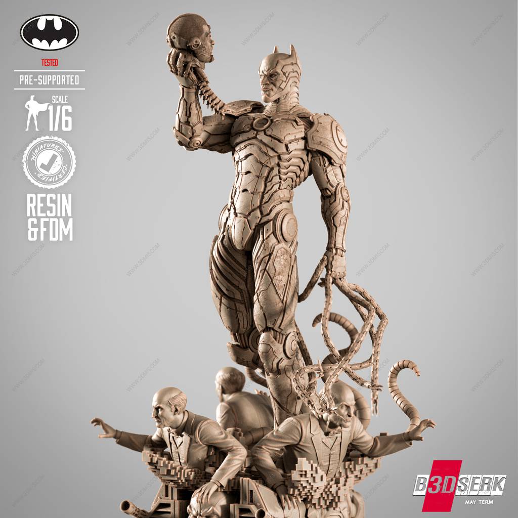 P站图纸印象馆 B3DSERK DC漫画 杀戮机器 B3DSERK DC漫画 杀戮机器