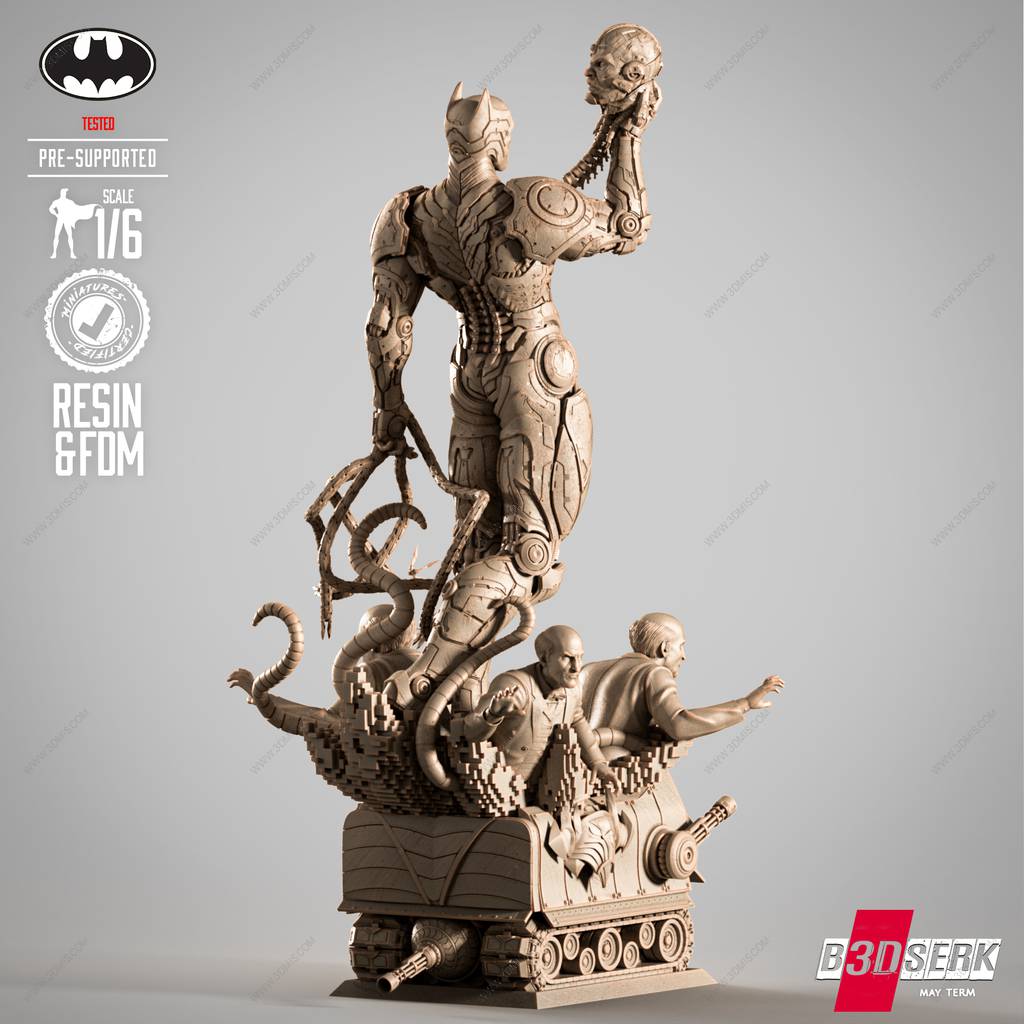 P站图纸印象馆 B3DSERK DC漫画 杀戮机器 B3DSERK DC漫画 杀戮机器