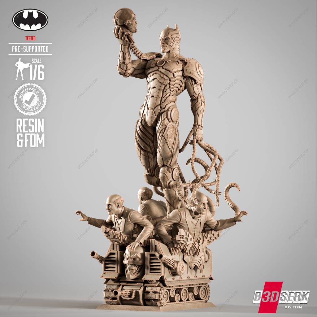 P站图纸印象馆 B3DSERK DC漫画 杀戮机器 B3DSERK DC漫画 杀戮机器