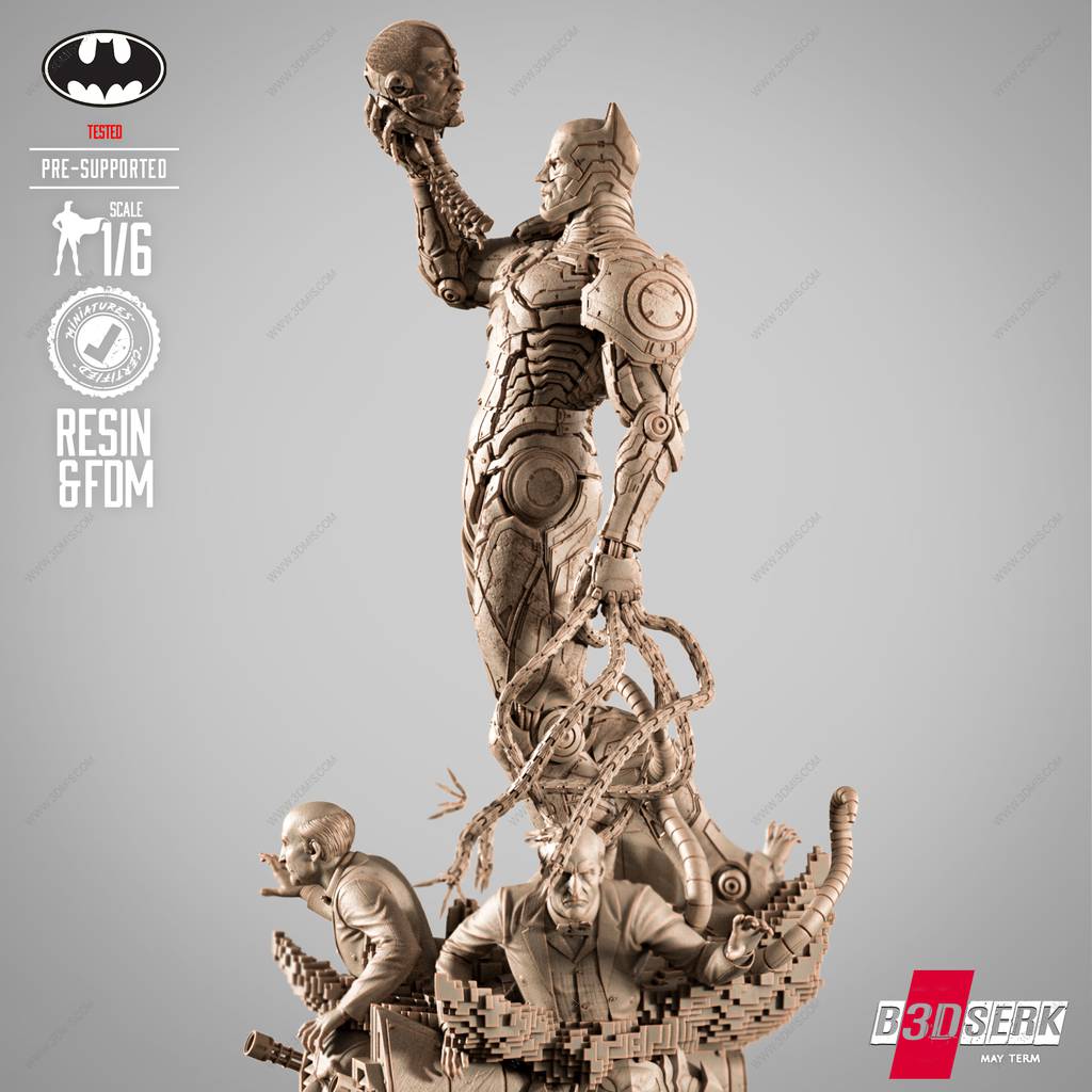 P站图纸印象馆 B3DSERK DC漫画 杀戮机器 B3DSERK DC漫画 杀戮机器