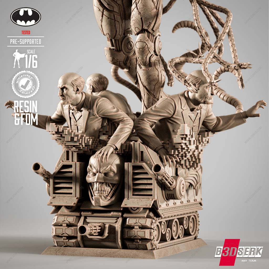 P站图纸印象馆 B3DSERK DC漫画 杀戮机器 B3DSERK DC漫画 杀戮机器