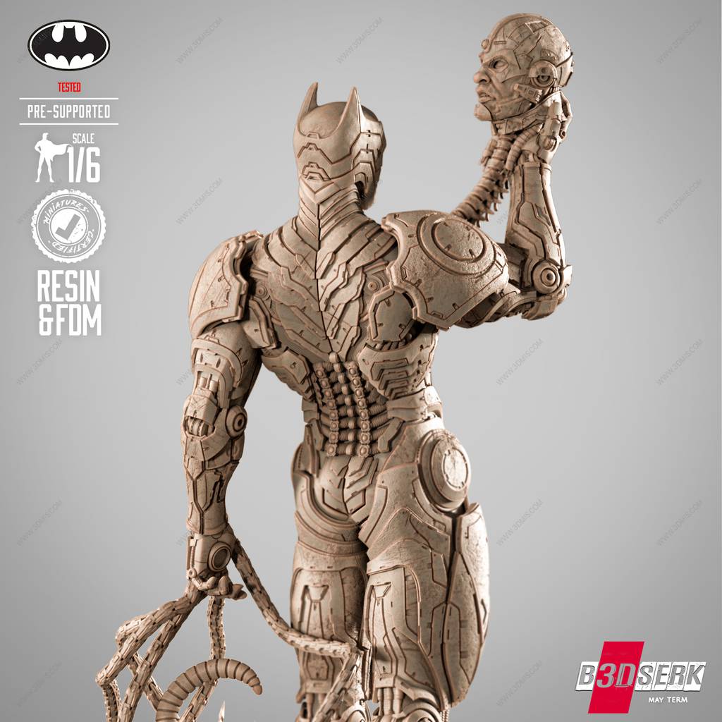 P站图纸印象馆 B3DSERK DC漫画 杀戮机器 B3DSERK DC漫画 杀戮机器