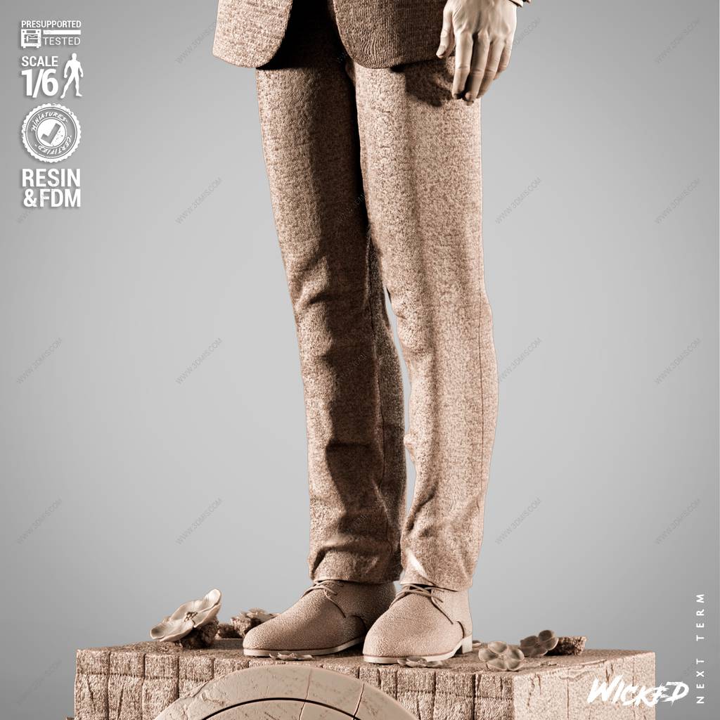 P站图纸印象馆 3DWicked 漫威 雷霆将军罗斯 3DWicked 漫威 雷霆将军罗斯