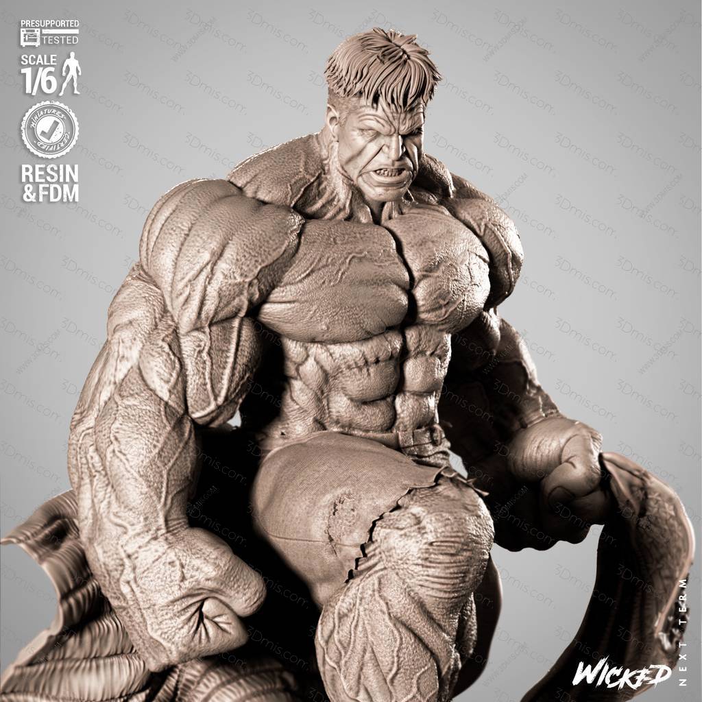 3DWicked 漫威 红巨人
