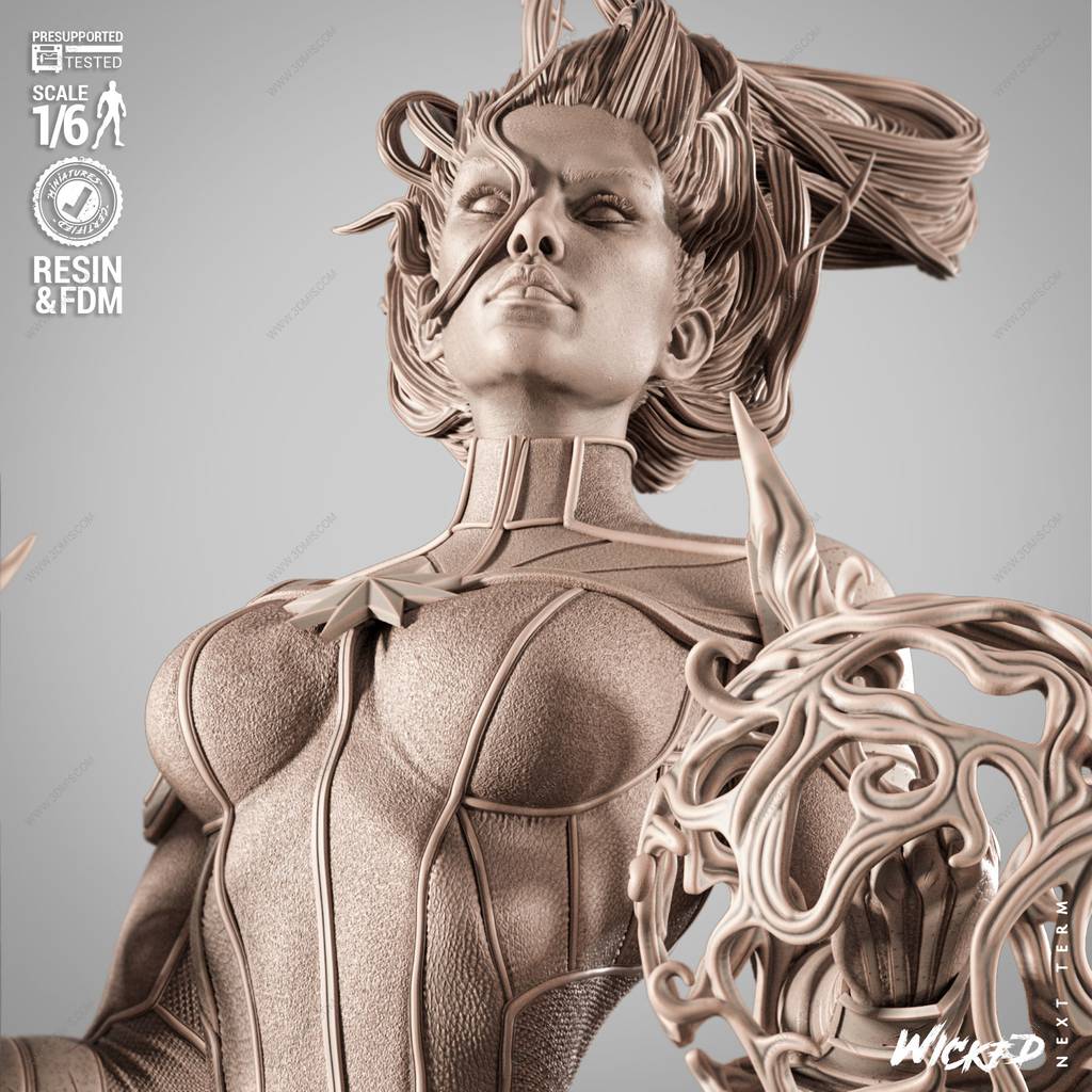 P站图纸印象馆 3DWicked 漫威 惊奇队长 3DWicked 漫威 惊奇队长