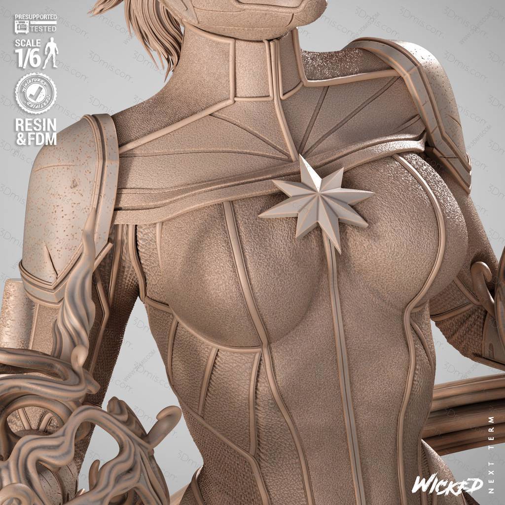 3DWicked 漫威 惊奇队长