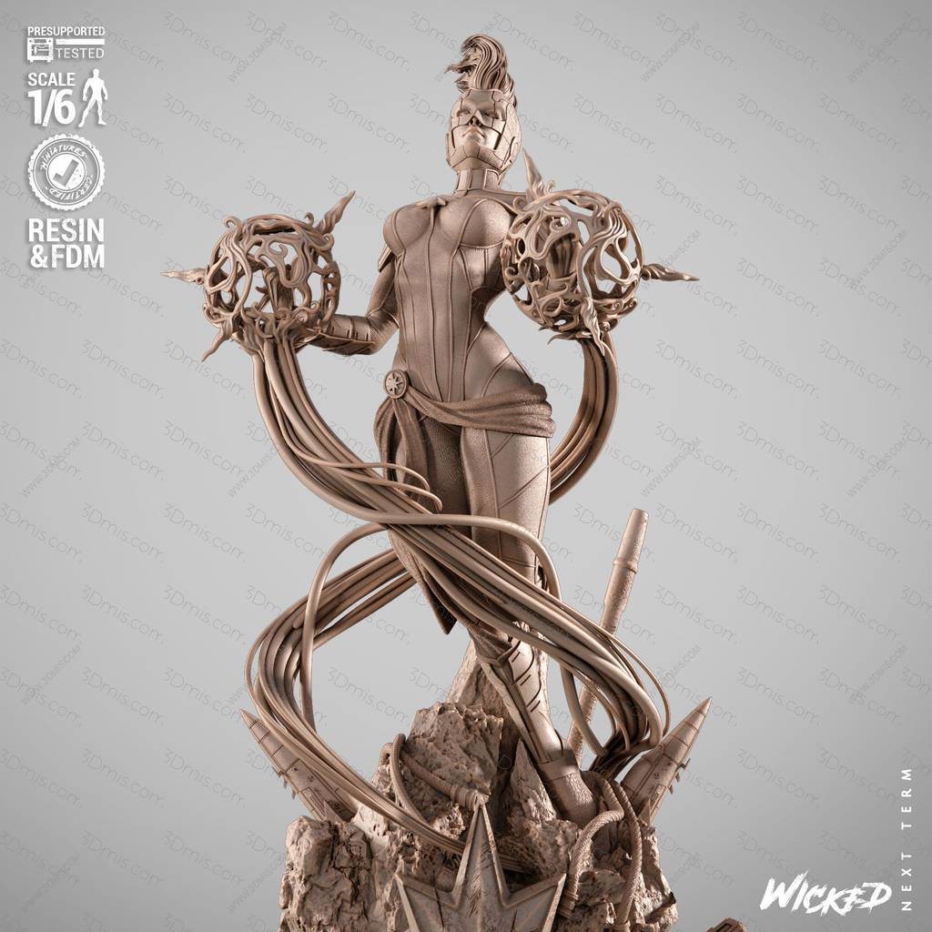 3DWicked 漫威 惊奇队长