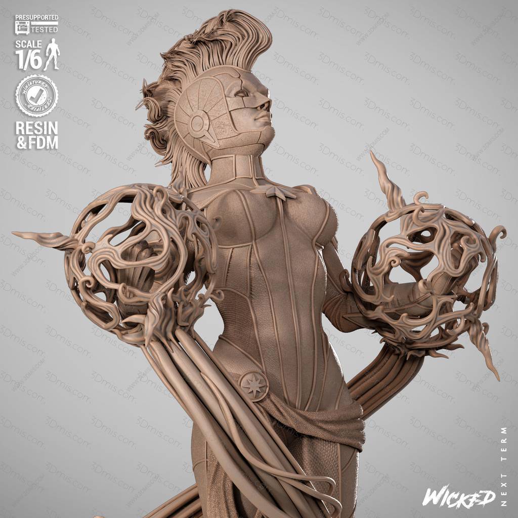 3DWicked 漫威 惊奇队长