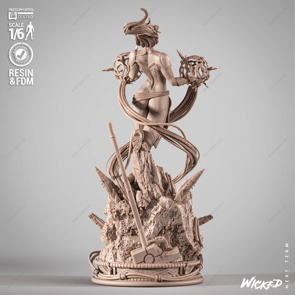 P站图纸印象馆 3DWicked 漫威 惊奇队长 3DWicked 漫威 惊奇队长