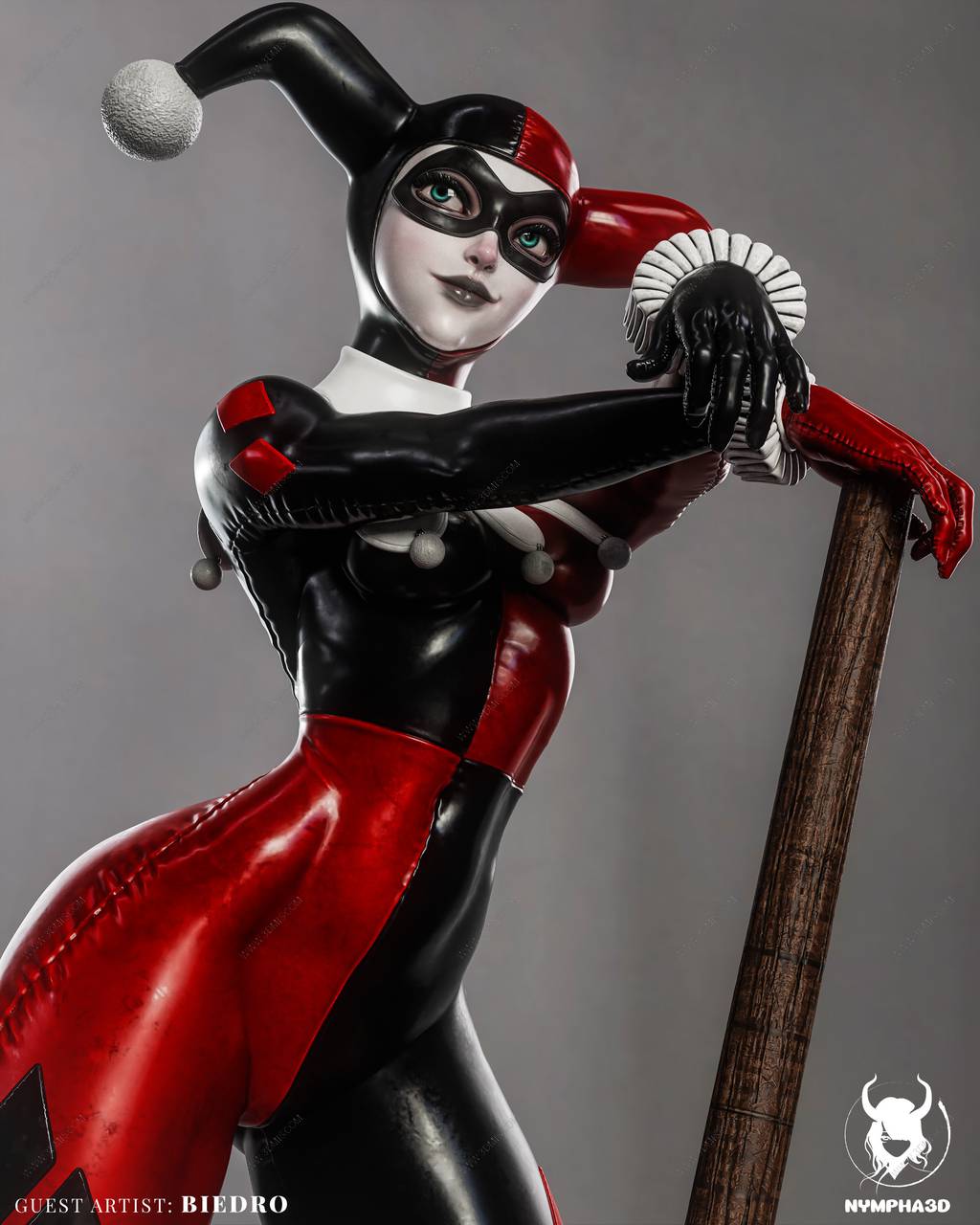 P站图纸印象馆 NYMPHA 3D DC漫画 哈莉·奎茵 NYMPHA 3D DC漫画 哈莉·奎茵