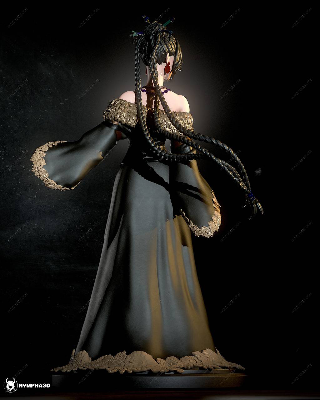 P站图纸印象馆 NYMPHA 3D 最终幻想 露露 NYMPHA 3D 最终幻想 露露