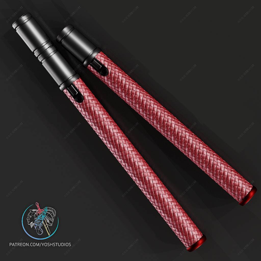 P站图纸印象馆 Yosh 夜魔侠的双截棍 Yosh 夜魔侠的双截棍