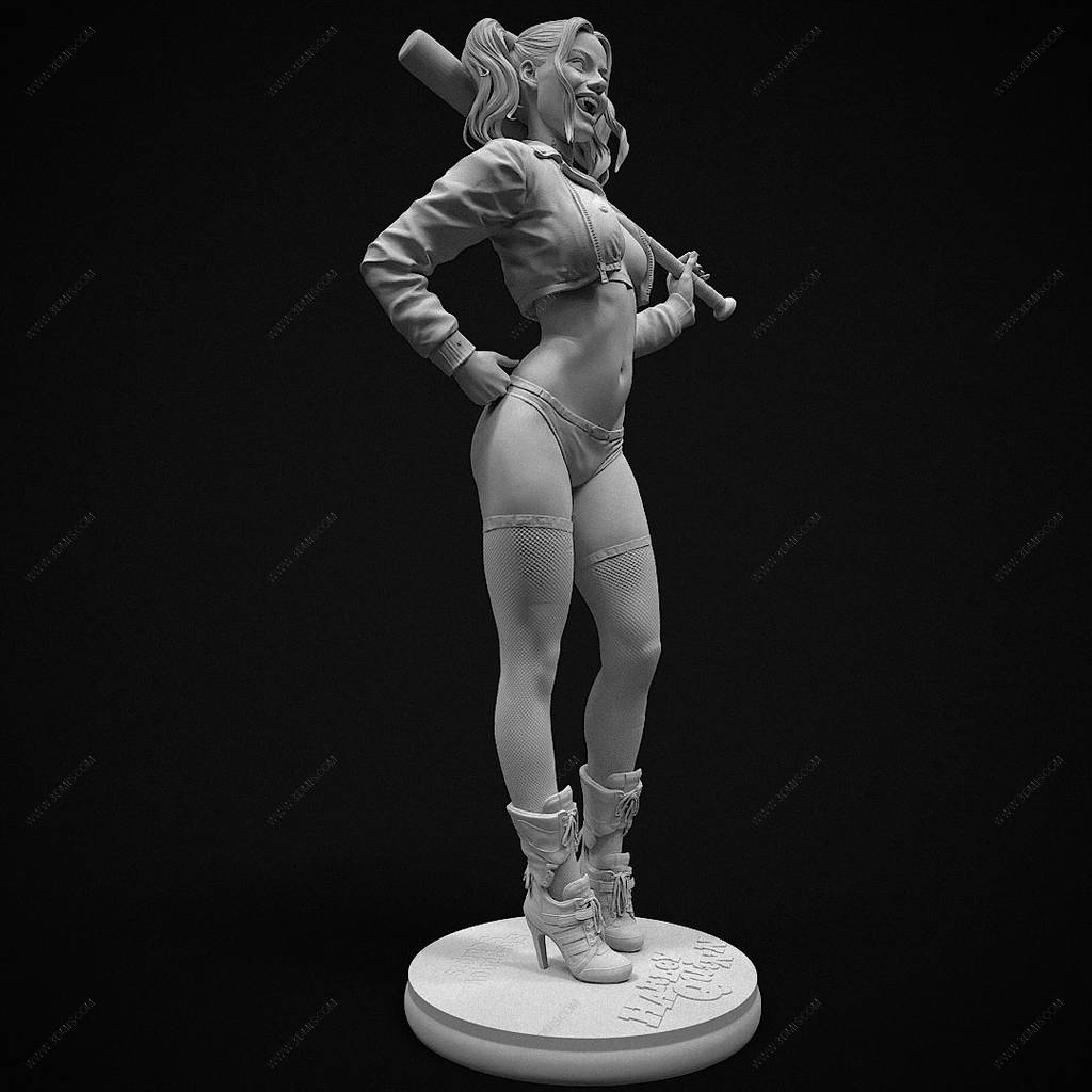 P站图纸印象馆 DC漫画 哈莉·奎茵 DC漫画 哈莉·奎茵