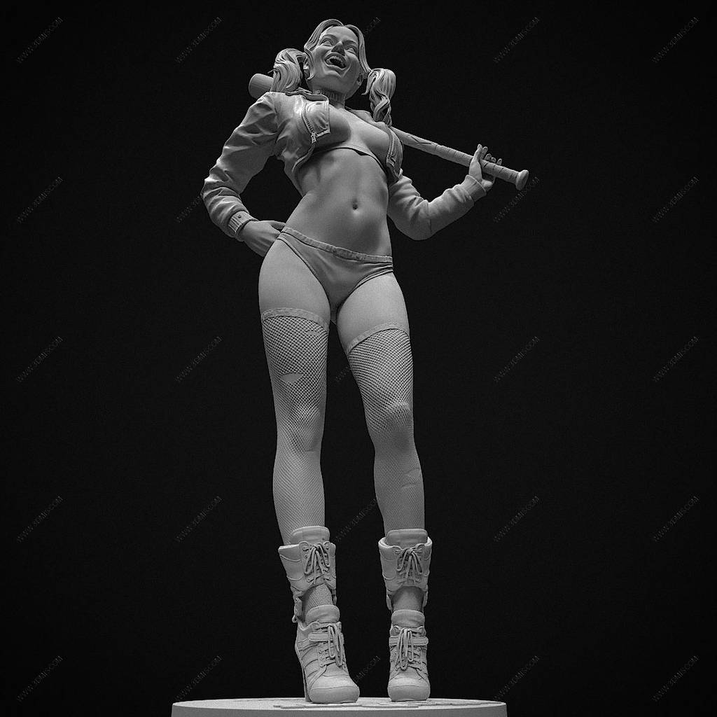 P站图纸印象馆 DC漫画 哈莉·奎茵 DC漫画 哈莉·奎茵