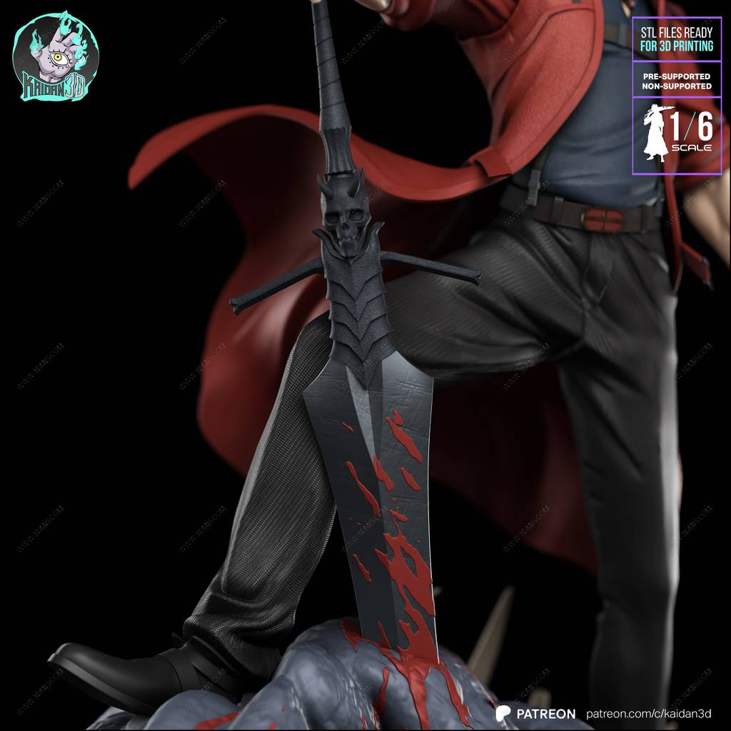 P站图纸印象馆 Kaidan 鬼泣 但丁 Kaidan 鬼泣 但丁