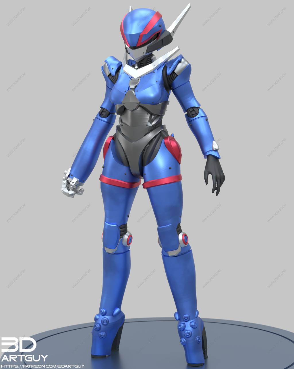 P站图纸印象馆 3DArtGuy 泡泡糖危机 骑士剑客 3DArtGuy 泡泡糖危机 骑士剑客