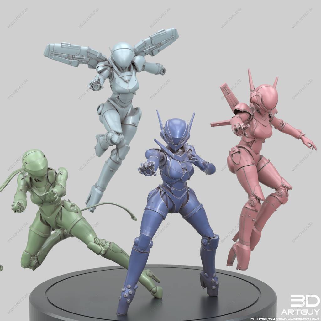 P站图纸印象馆 3DArtGuy 泡泡糖危机 骑士剑客 3DArtGuy 泡泡糖危机 骑士剑客