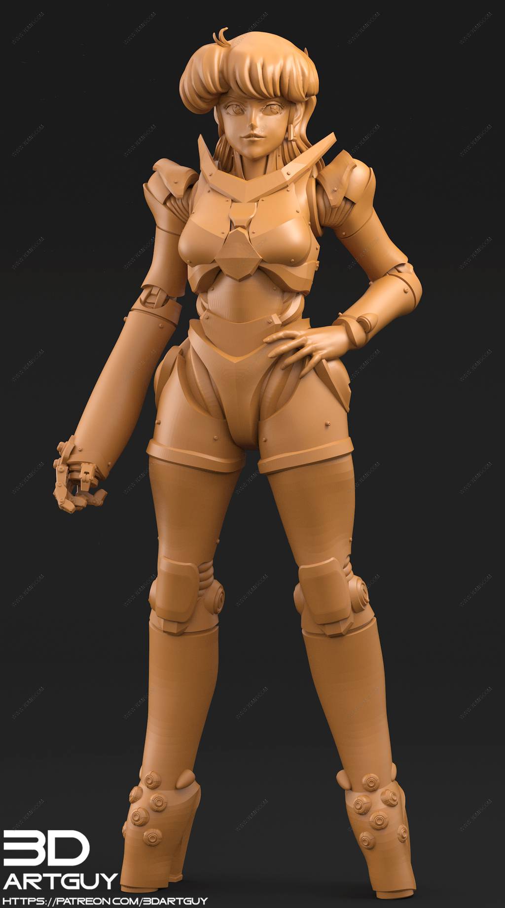 P站图纸印象馆 3DArtGuy 泡泡糖危机 骑士剑客 3DArtGuy 泡泡糖危机 骑士剑客