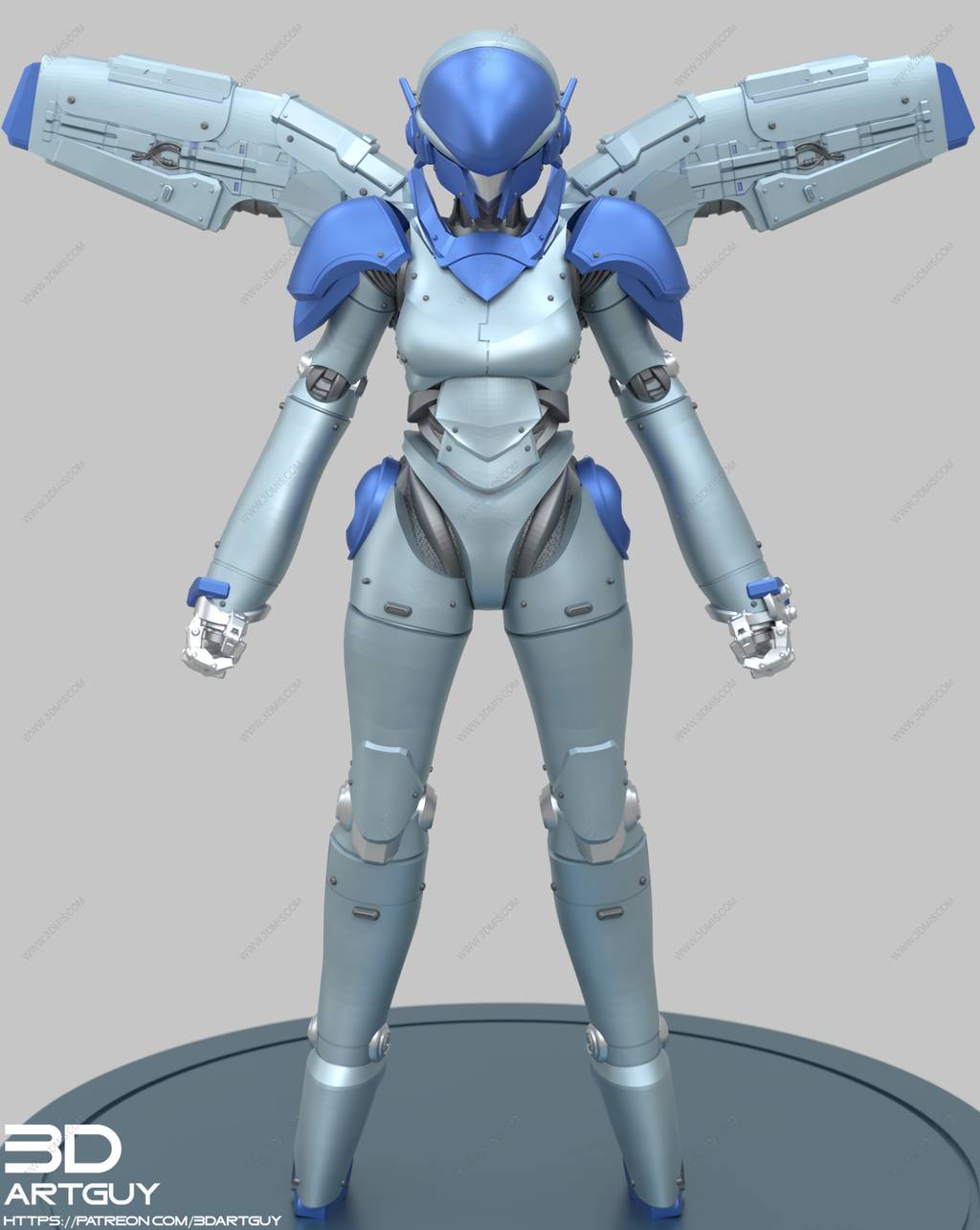 P站图纸印象馆 3DArtGuy 泡泡糖危机 骑士剑客 3DArtGuy 泡泡糖危机 骑士剑客